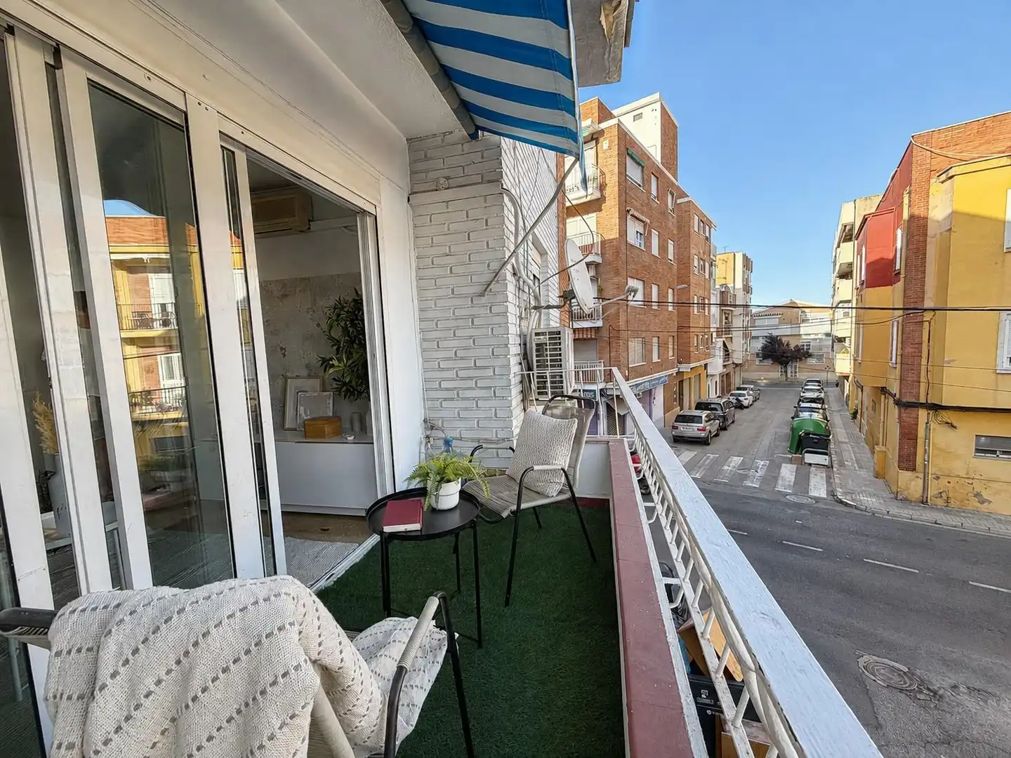 Balcony of Flat for rent in Godella  with Air Conditioner, Terrace and Furnished