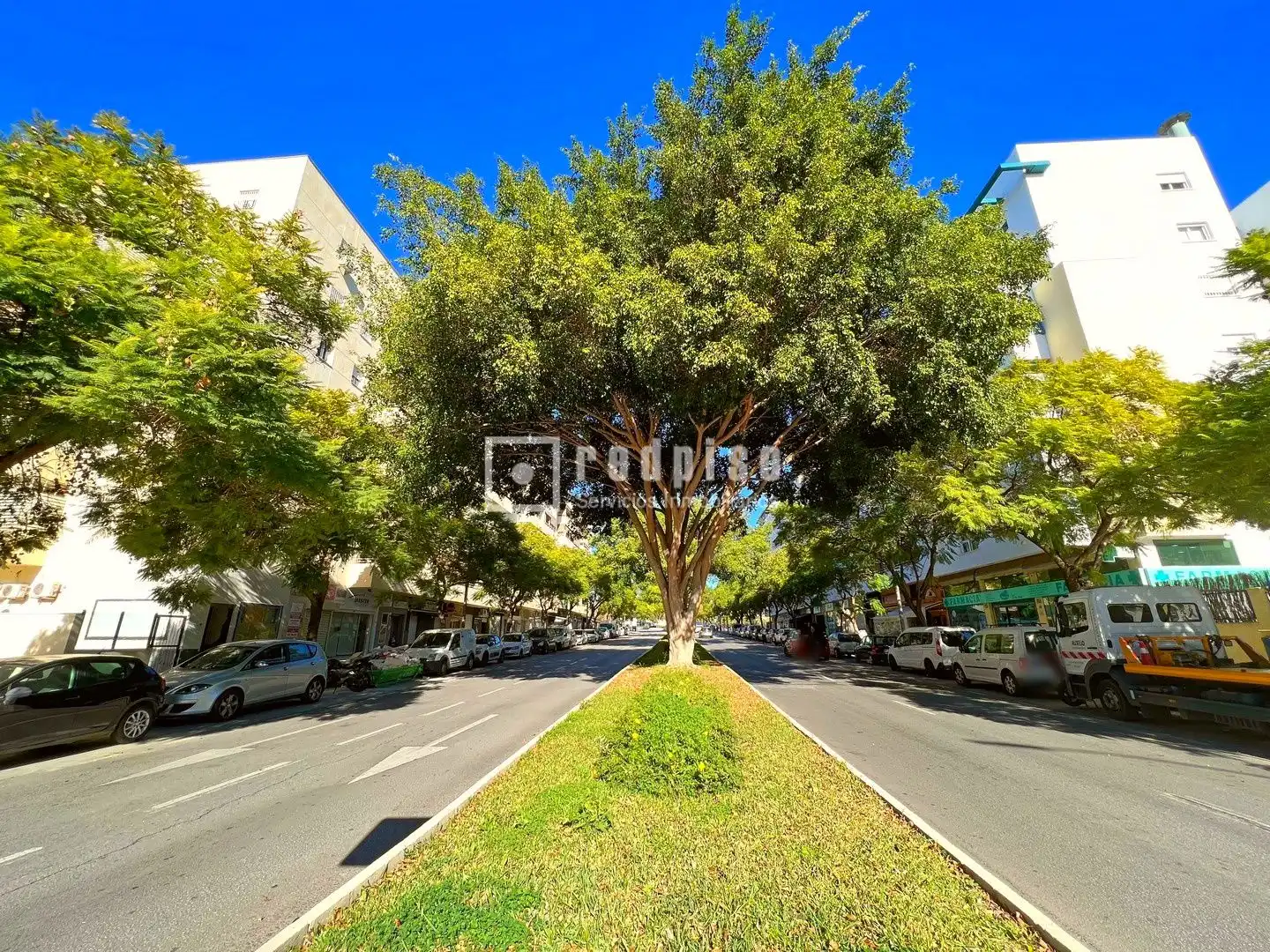 Vista exterior de Pis en venda en Málaga amb Aire condicionat, Calefacció i Jardí privat