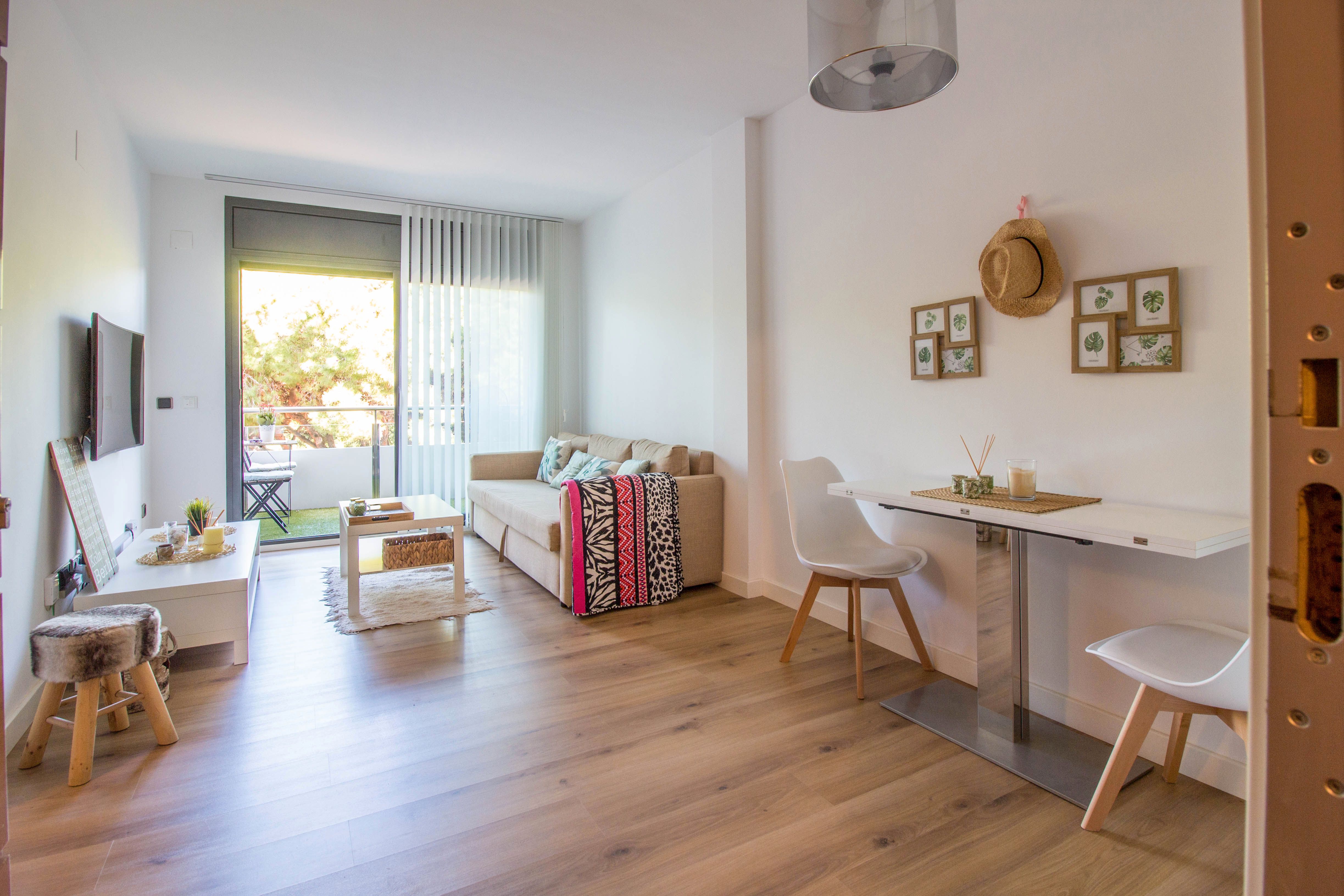 Living room of Attic for sale in Cambrils  with Air Conditioner, Heating and Parquet flooring