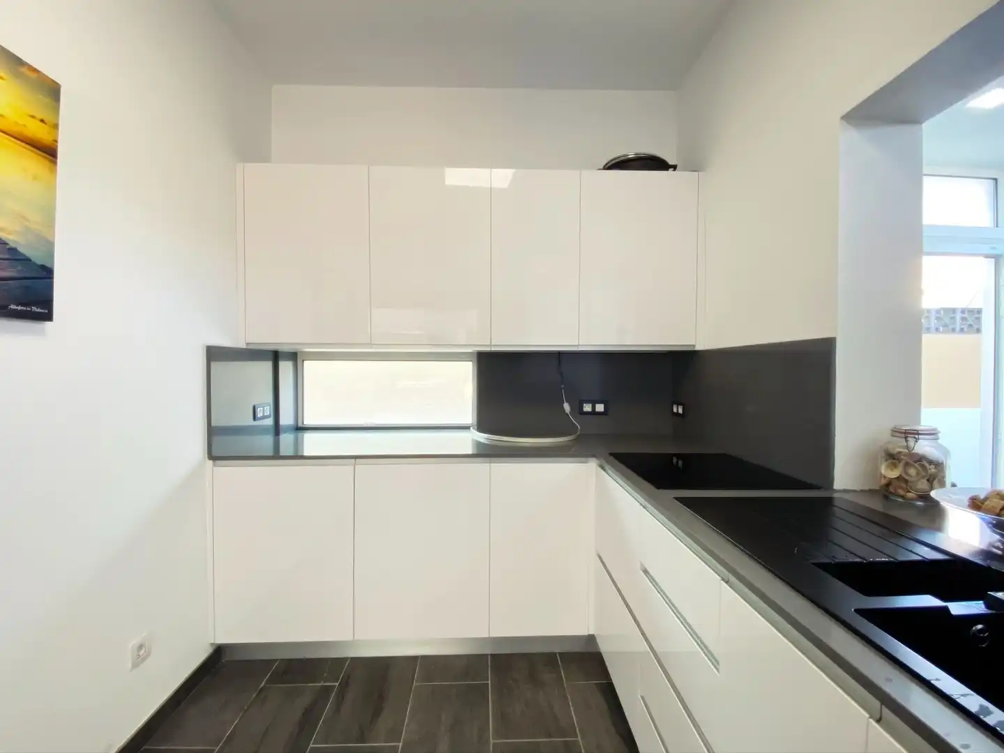 Kitchen of Flat for sale in Santa Brígida  with Air Conditioner, Private garden and Storage room