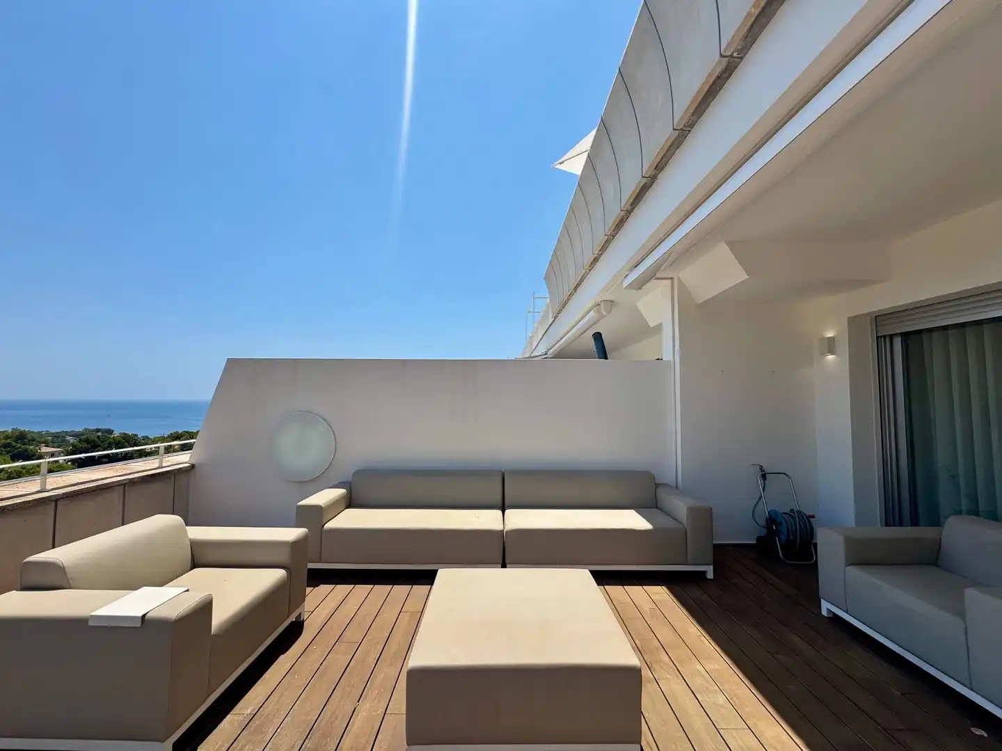 Terraza de Apartamento en venta en Altea con Amueblado y Piscina comunitaria