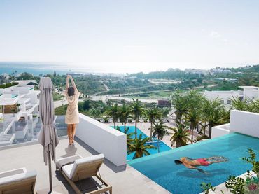 Apartament amb piscina en venda a Playa Bahía Dorada