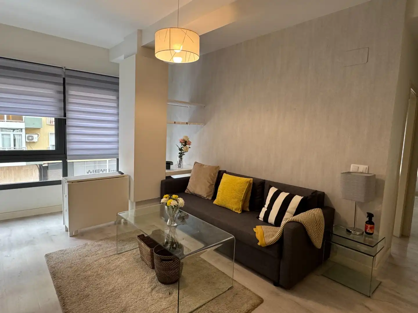 Living room of Apartments for rent in Málaga  with Air Conditioner, Heating and Furnished