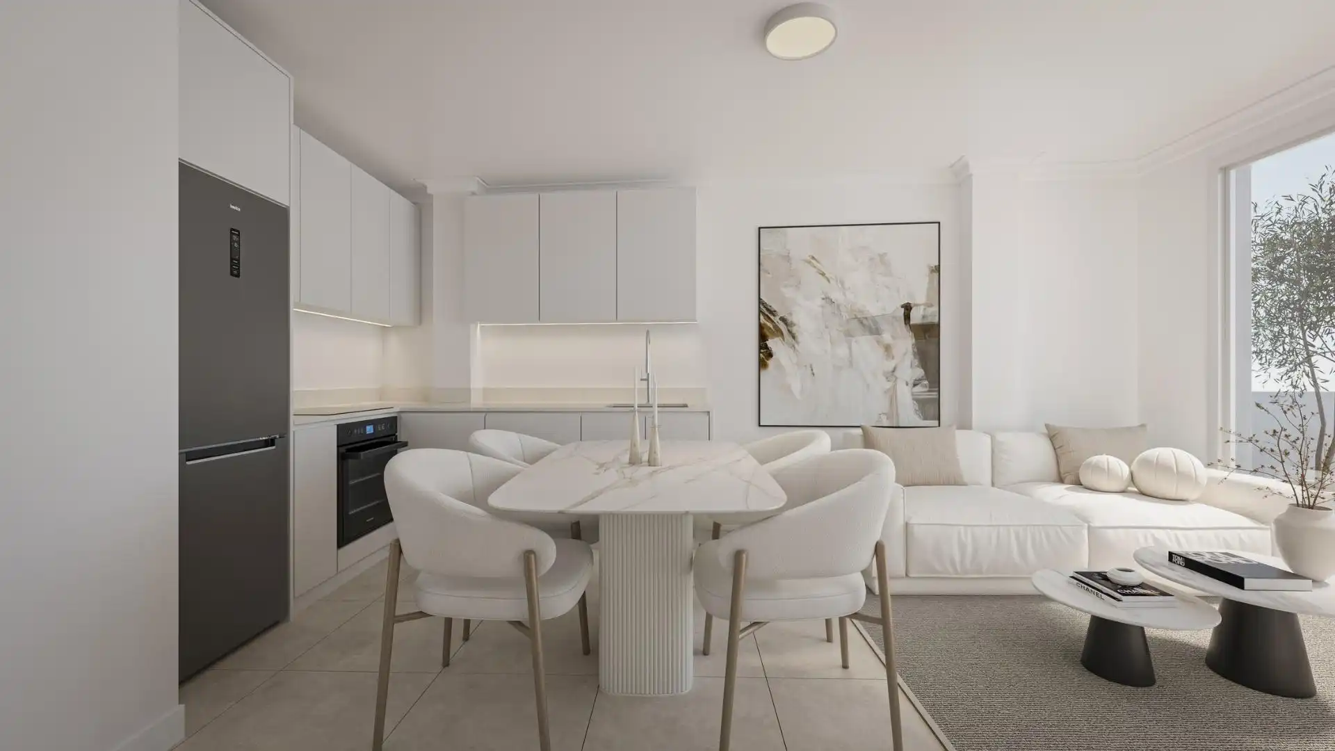 Dining room of Attic for sale in Torrevieja  with Air Conditioner, Terrace and Community pool