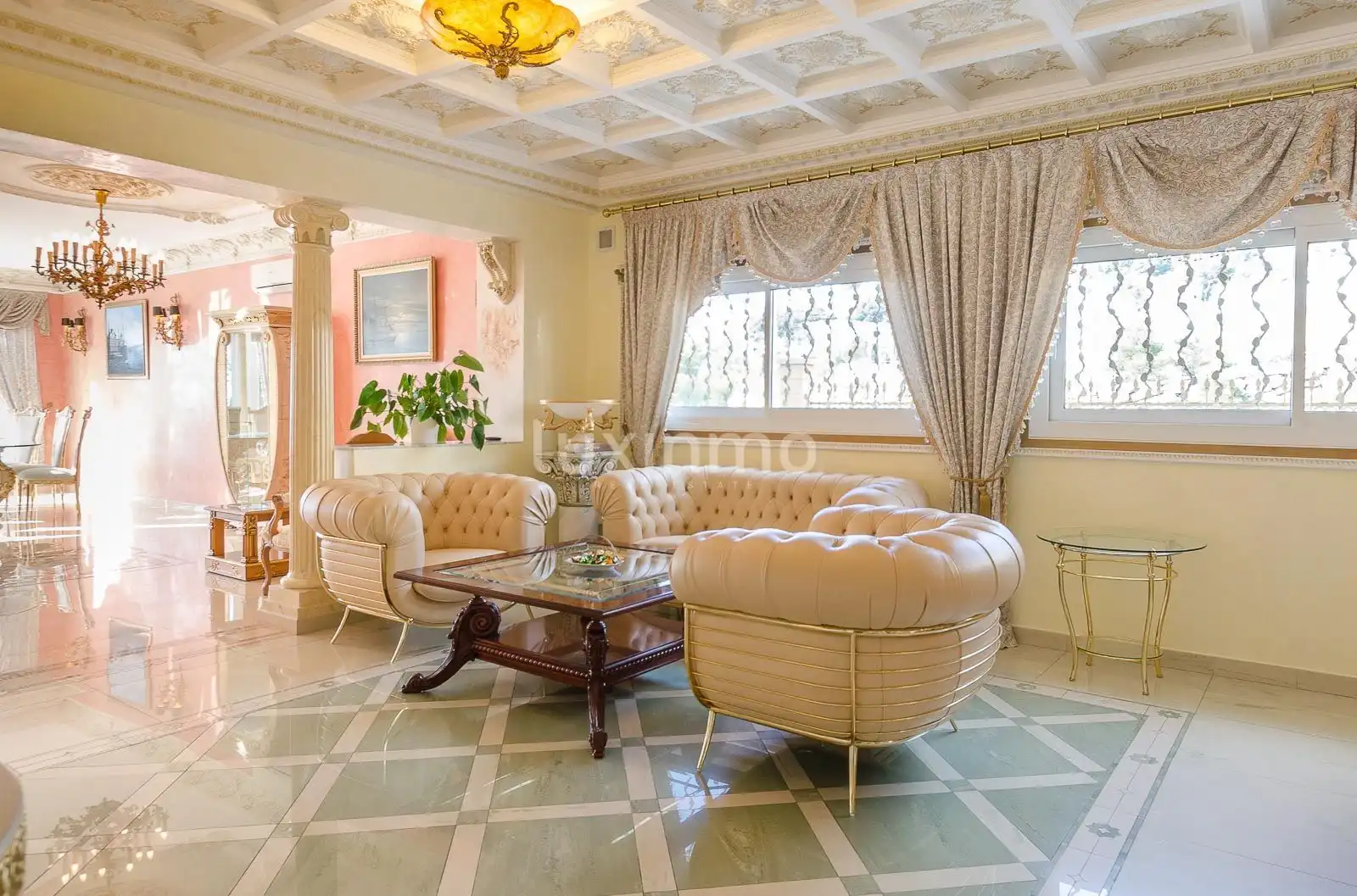 Sala d'estar de Casa o xalet de lloguer en Altea la Vella