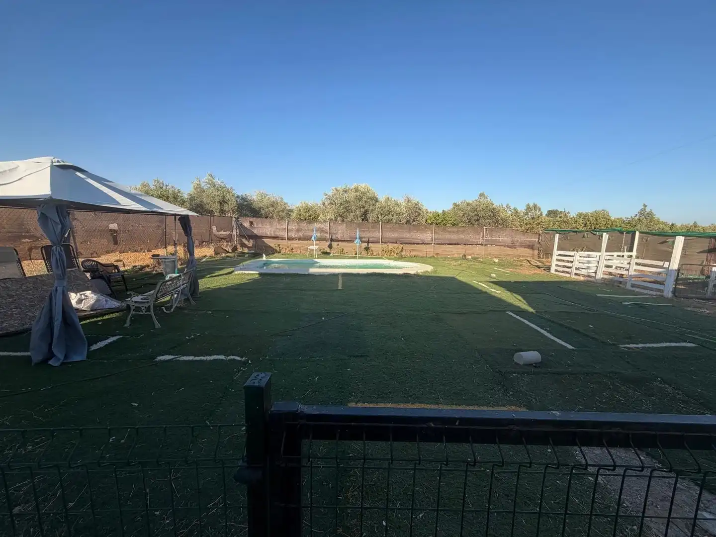 Piscina de Finca rústica en venda en Arahal, Sevilla
