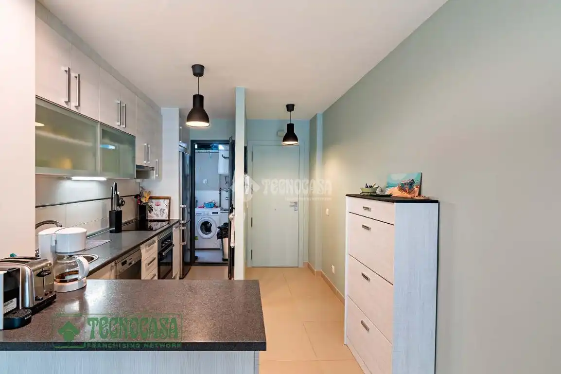 Cocina de Piso en venta en Roquetas de Mar con Aire acondicionado, Terraza y Amueblado
