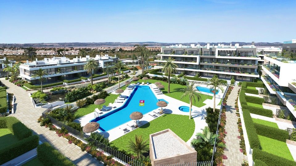Exterior view of Apartment for sale in Torrevieja  with Air Conditioner, Heating and Private garden