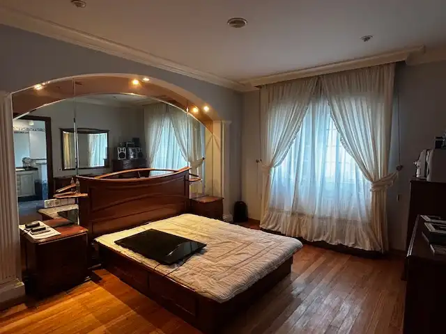 Bedroom of Houses for sale in Vilanova de Arousa  with Heating, Private garden and Parquet flooring
