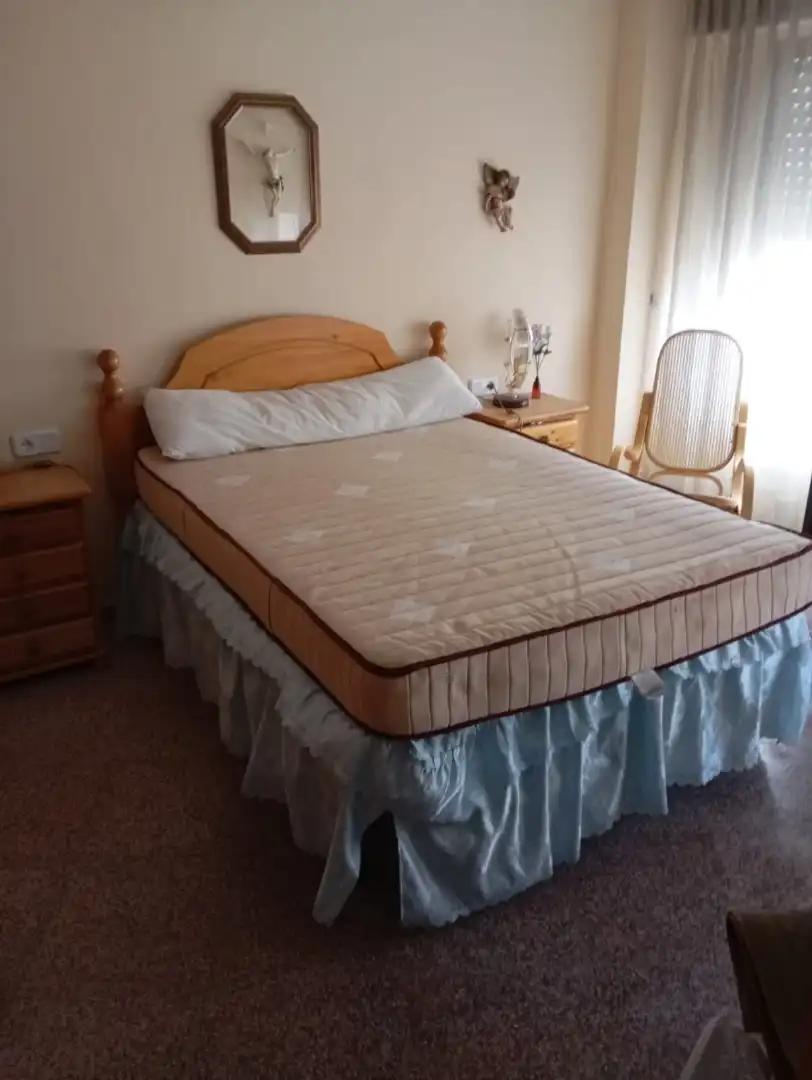 Bedroom of Flat for sale in Tobarra  with Terrace, Furnished and Oven