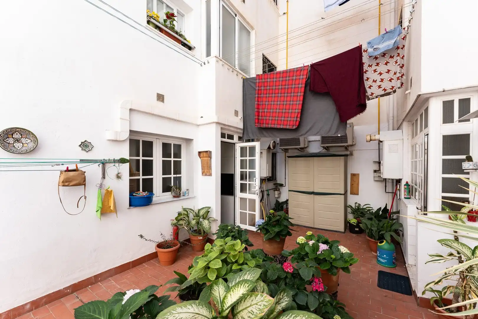Balcony of Flat for sale in Málaga  with Air Conditioner and Heating
