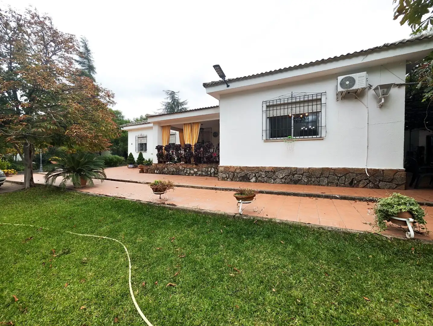 Garden of Houses for sale in Puertollano  with Air Conditioner, Heating and Private garden