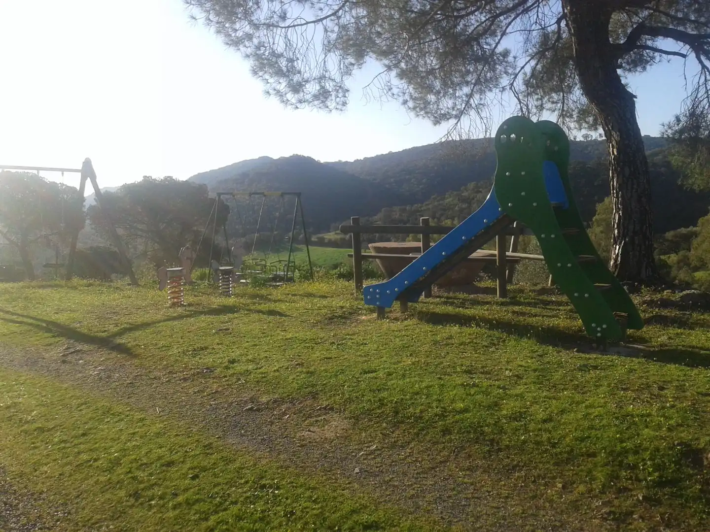 Jardín de Finca rústica de alquiler en Adamuz con Aire acondicionado, Jardín privado y Amueblado