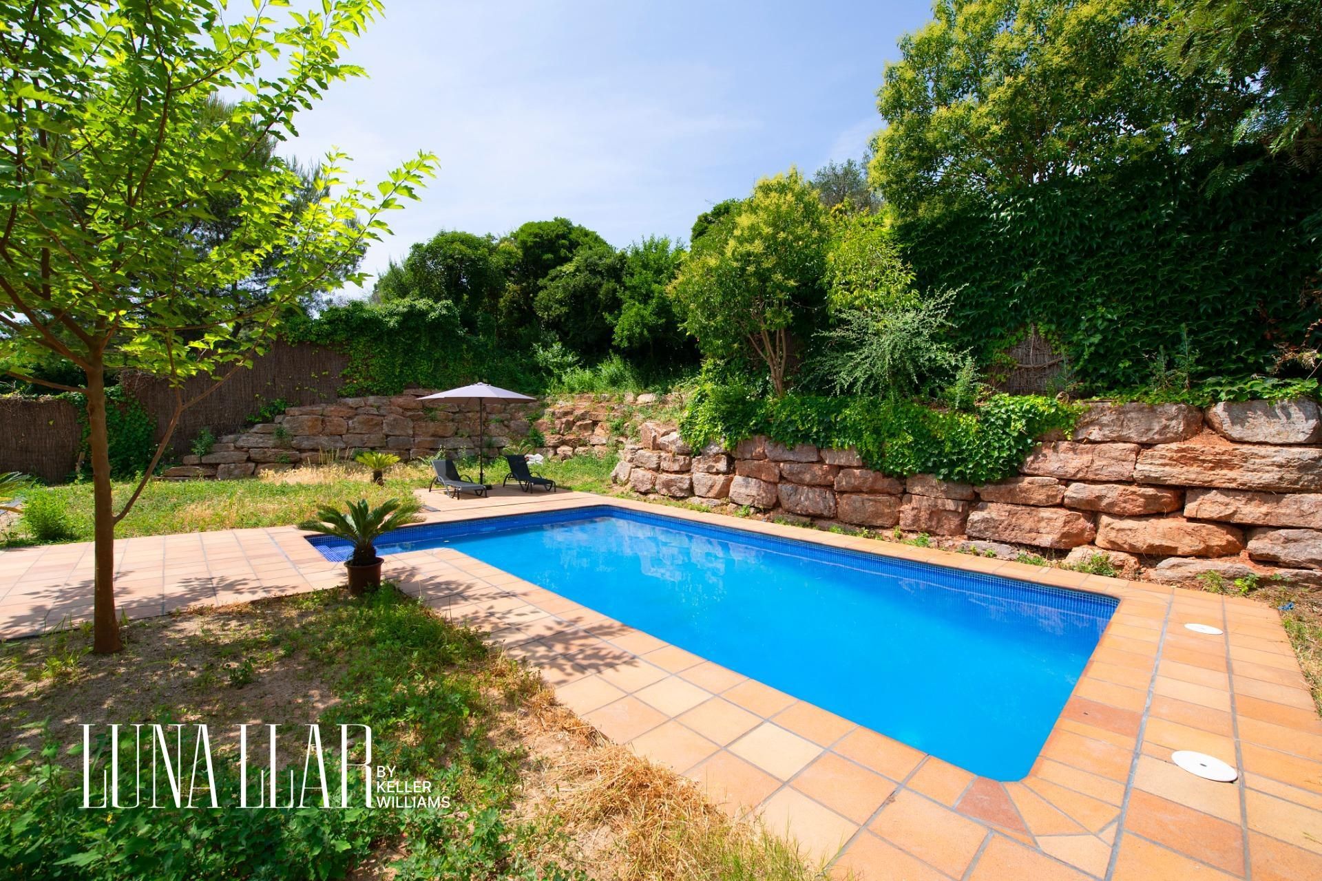 Garden of House or chalet for sale in Sant Cugat del Vallès  with Air Conditioner, Heating and Private garden