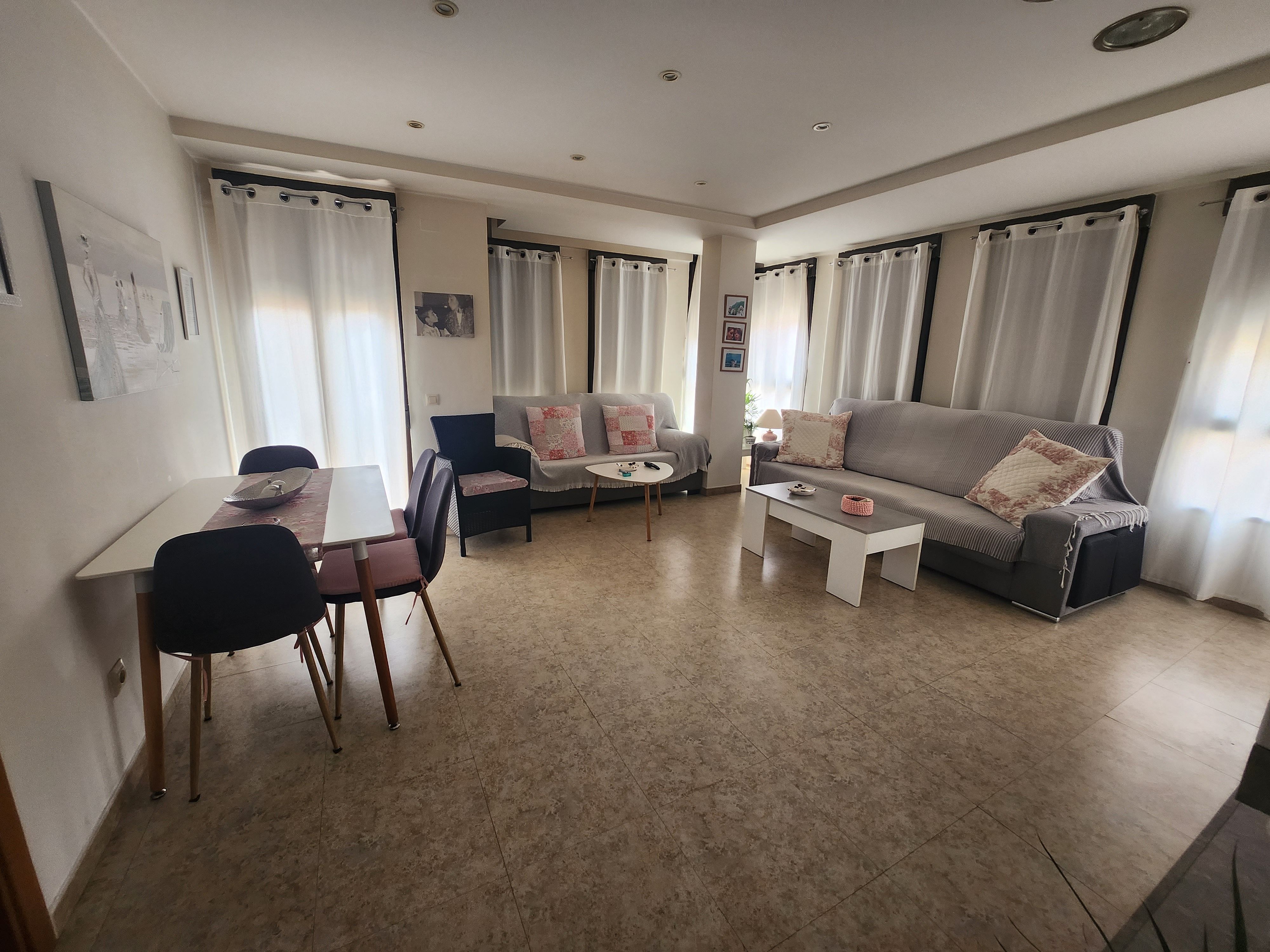 Living room of Apartment to rent in L'Eliana  with Air Conditioner, Heating and Parquet flooring
