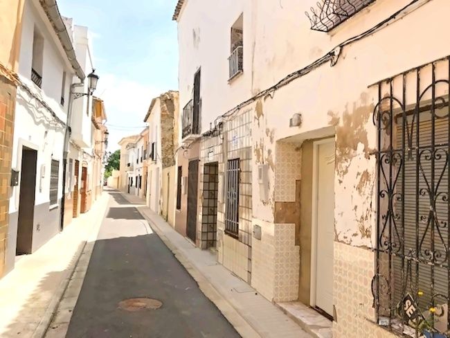 Vista exterior de Casa adosada en venda en Real