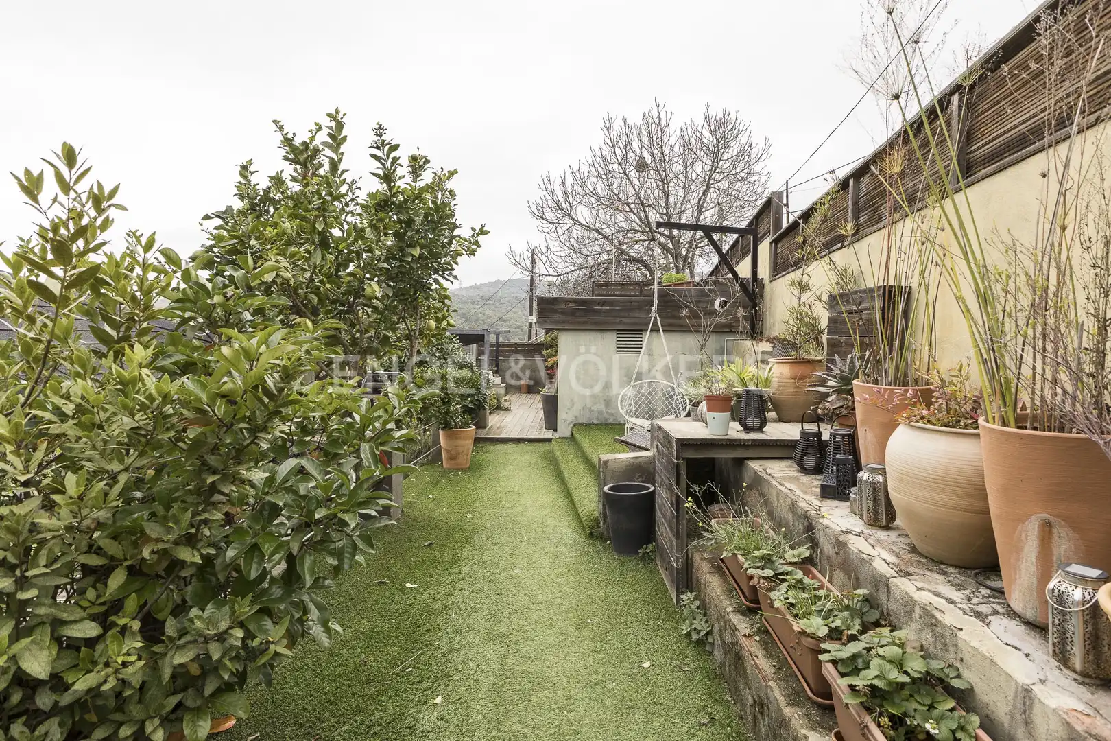 Terraza de Casa o chalet en venta en Barcelona con Aire acondicionado, Calefacción y Jardín privado