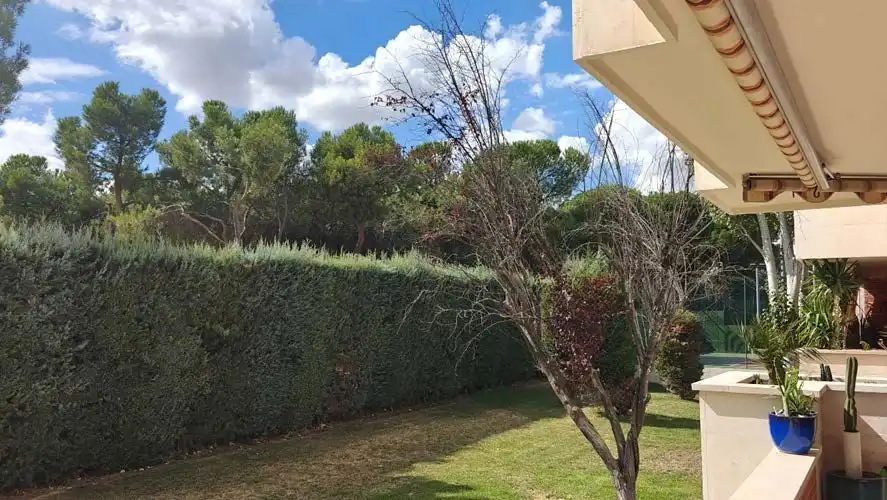 Jardí de Pis en venda en Pozuelo de Alarcón amb Aire condicionat, Calefacció i Terrassa