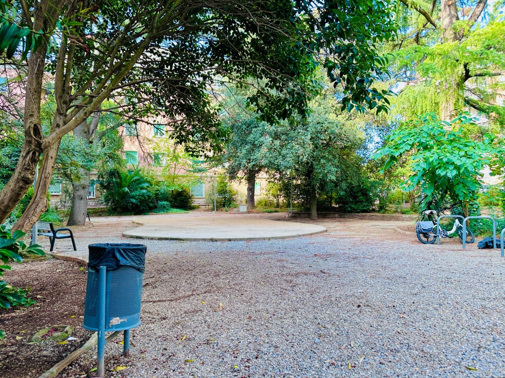 Jardín de Piso de alquiler en Terrassa con Calefacción y Balcón