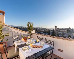 Terrace of Single-family semi-detached for sale in  Granada Capital  with Air Conditioner, Heating and Terrace