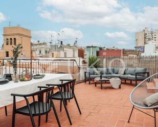 Terrace of Apartment to rent in  Barcelona Capital  with Air Conditioner and Terrace