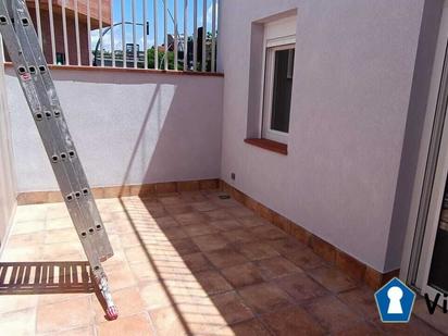 Balcony of Single-family semi-detached for sale in Terrassa  with Air Conditioner, Heating and Terrace