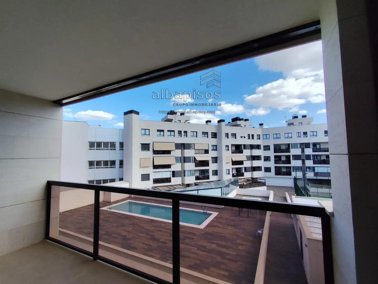 Terrasse von Wohnung zur Miete in Albacete mit Heizung, Terrasse und Abstellraum