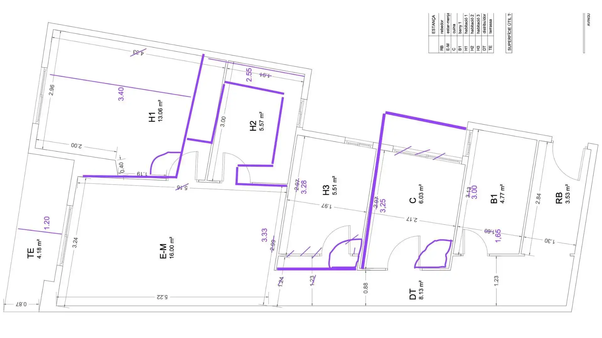 Piso con terraza en venta en Avenida Avinguda Roma, imagen 36