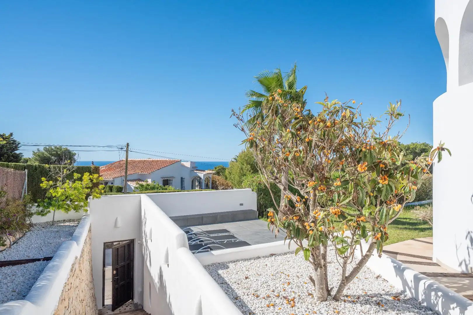 Vista exterior de Casa o chalet en venta en Jávea / Xàbia con Aire acondicionado, Calefacción y Jardín privado