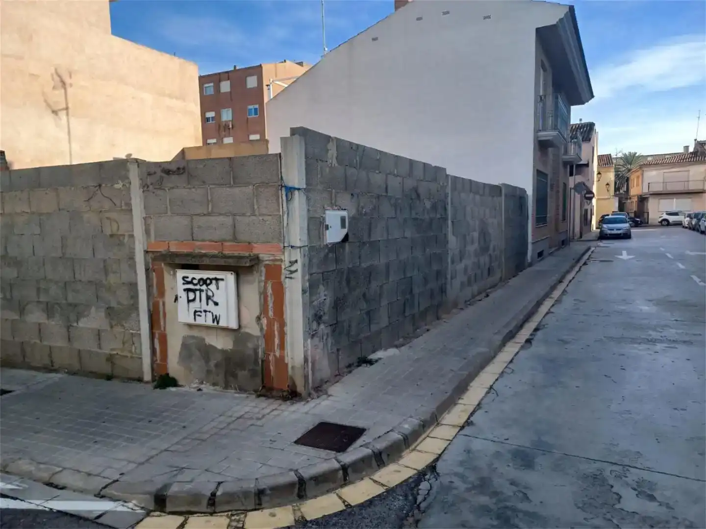 Vista exterior de Terreno en venta en Faura