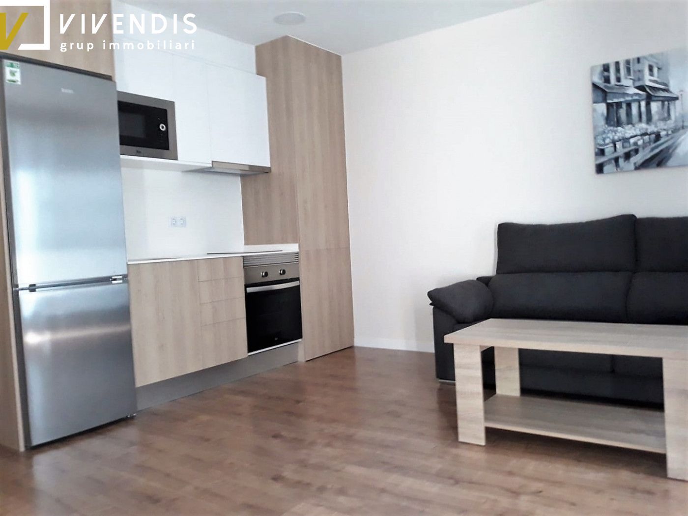 Living room of Apartment to rent in  Lleida Capital  with Air Conditioner, Heating and Parquet flooring