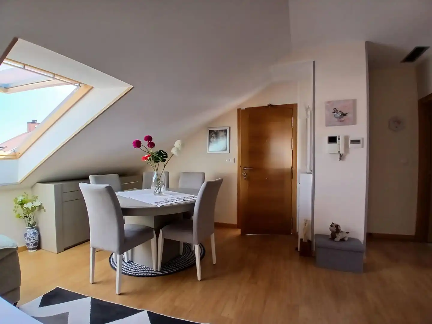 Esszimmer von Wohnung zum Verkauf in Muros mit Heizung, Terrasse und Abstellraum