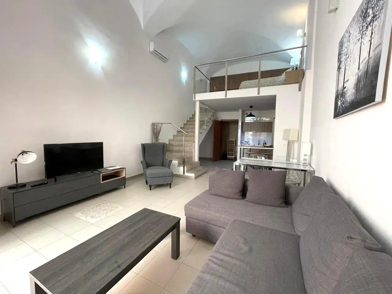 Sala de estar de Planta baja en venta en Cáceres con Amueblado