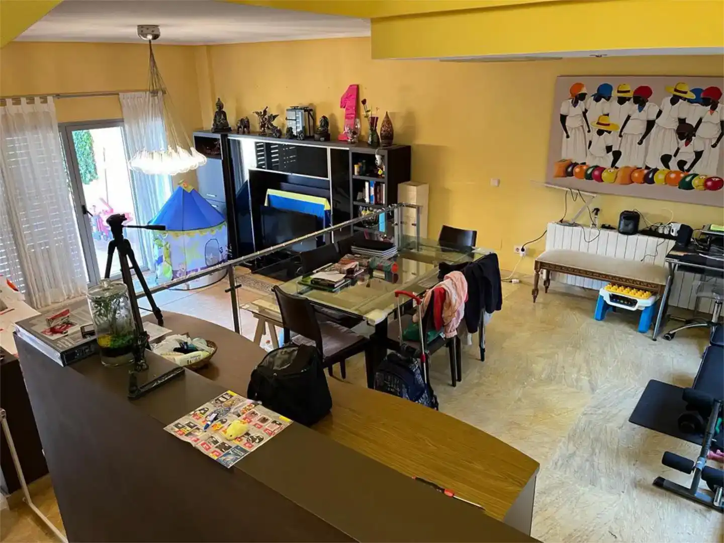 Menjador de Casa o xalet en venda en Toledo amb Aire condicionat, Jardí privat i Parquet