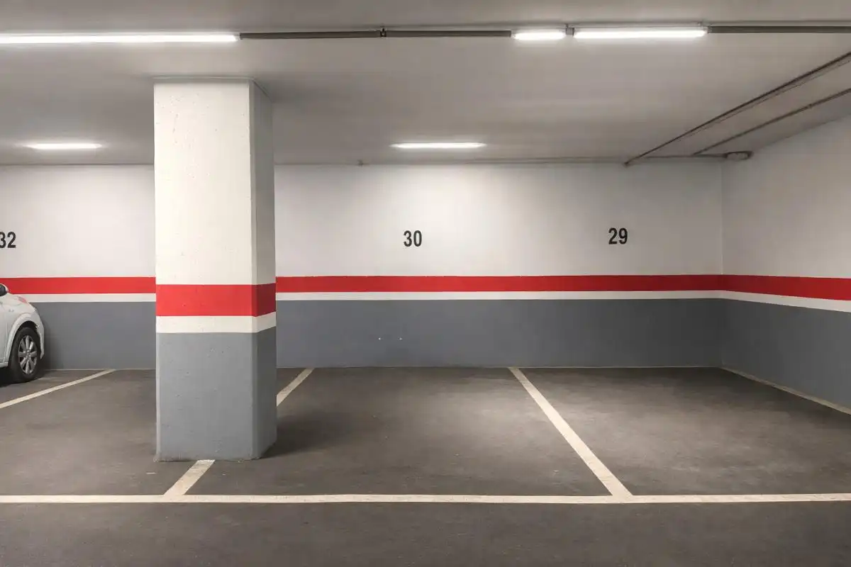 Parking of Flat for sale in Toledo  with Heating, Private garden and Swimming Pool