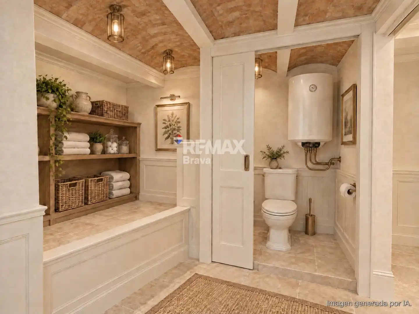 Badezimmer von Country house zum Verkauf in Sarrià de Ter, Girona