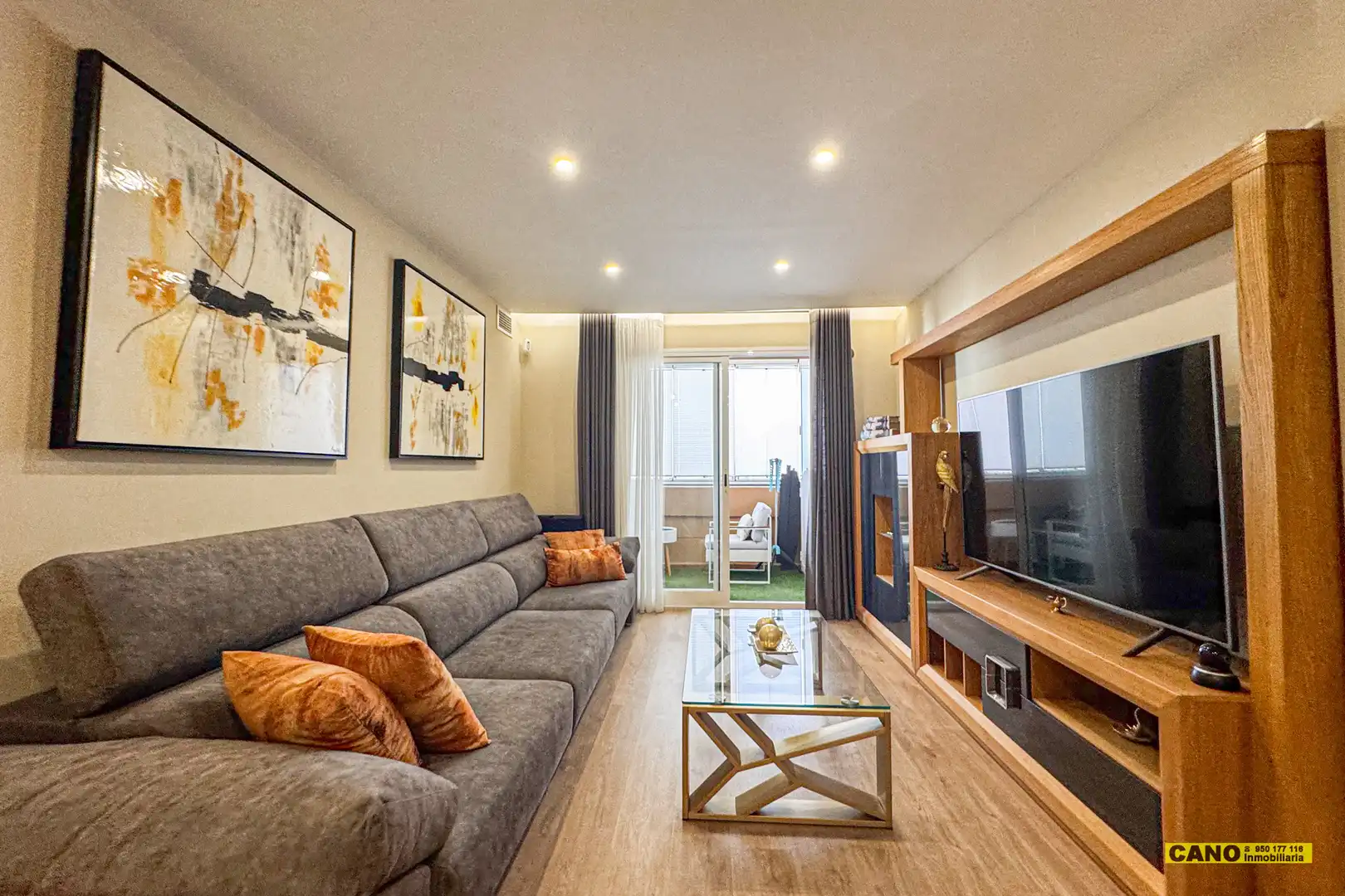 Living room of Flat for sale in Roquetas de Mar  with Air Conditioner, Heating and Terrace