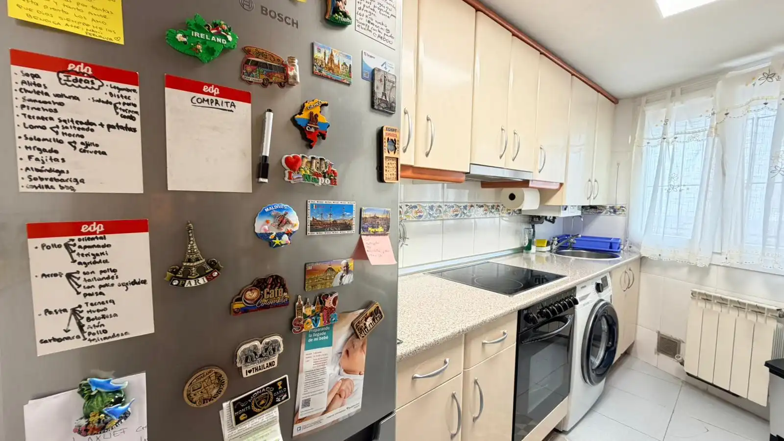 Cocina de Piso en venta en Zaragoza con Aire acondicionado, Calefacción y Parquet