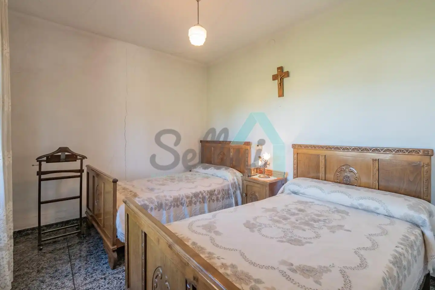 Bedroom of Detached homes for sale in Siero  with Private garden, Terrace and Storage room
