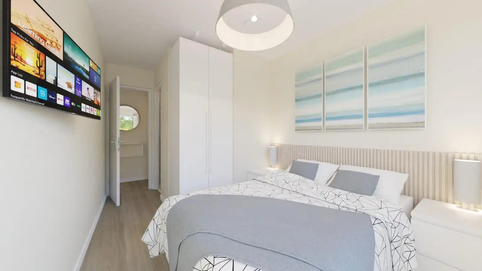 Bedroom of Flat for sale in Madrid