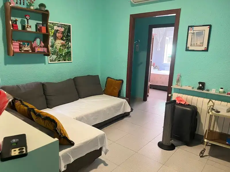 Sala de estar de Planta baja en venta en Madrid con Aire acondicionado, Calefacción y Jardín privado