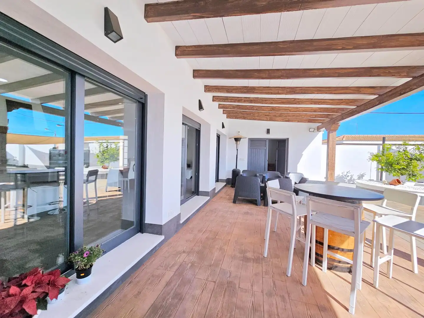 Terraza de Casa o chalet en venta en Cartagena con Terraza, Piscina y Amueblado
