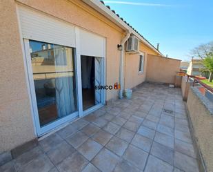 Terrasse von Einfamilien-Reihenhaus zum verkauf in Senyera mit Klimaanlage, Terrasse und Balkon