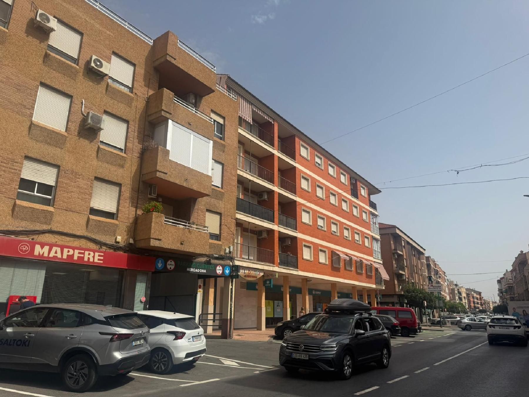 Vista exterior de Piso en venta en  Murcia Capital