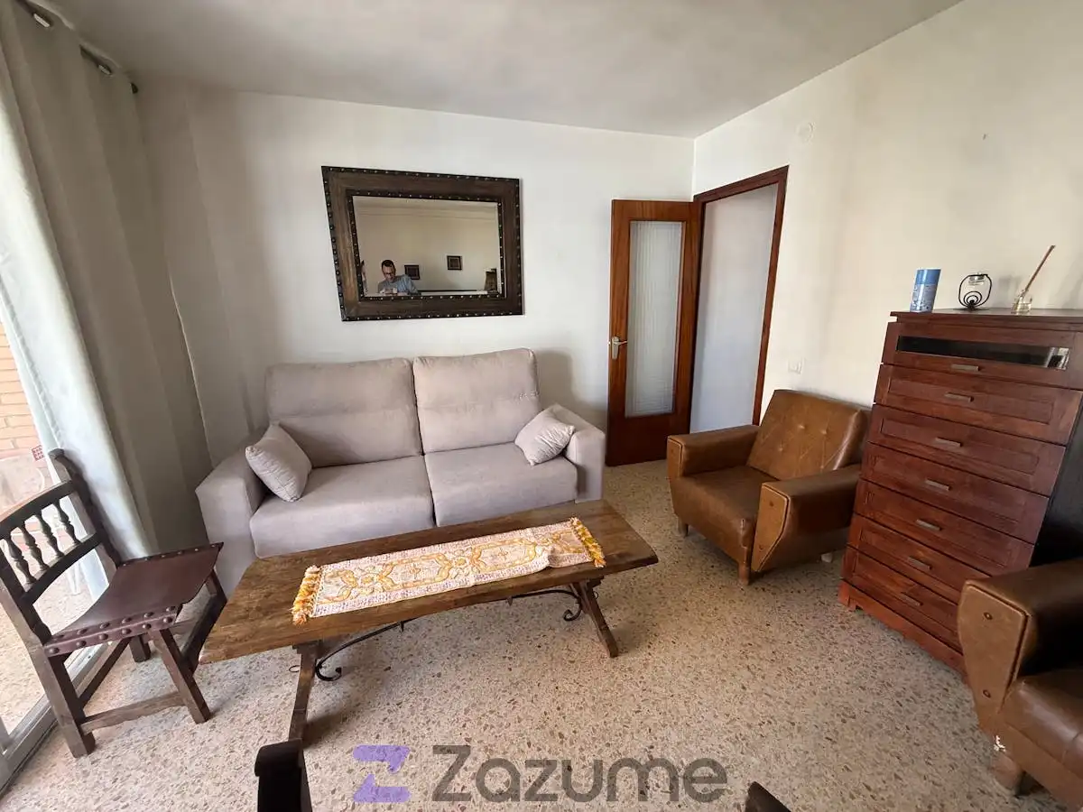 Wohnzimmer von Wohnung zur Miete in Finestrat mit Schwimmbad, Möbliert und Ofen