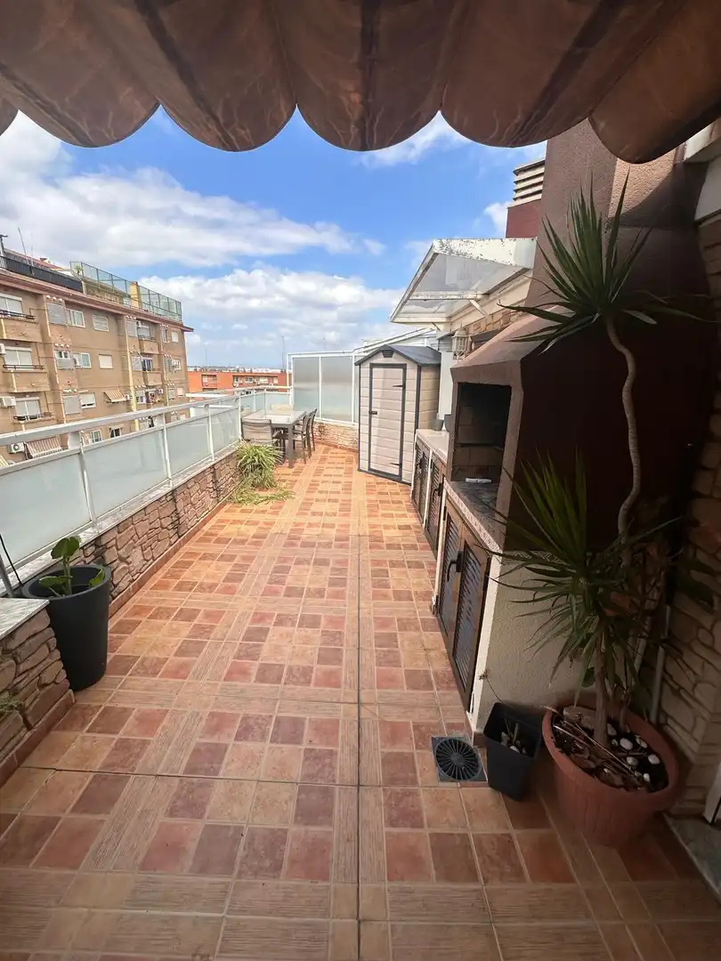 Terrace of Attic for sale in Aldaia  with Terrace, Storage room and Furnished