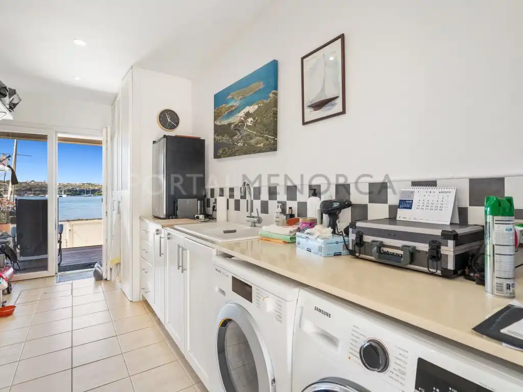 Cocina de Casa o chalet en venta en Maó - Mahón con Aire acondicionado, Terraza y Piscina
