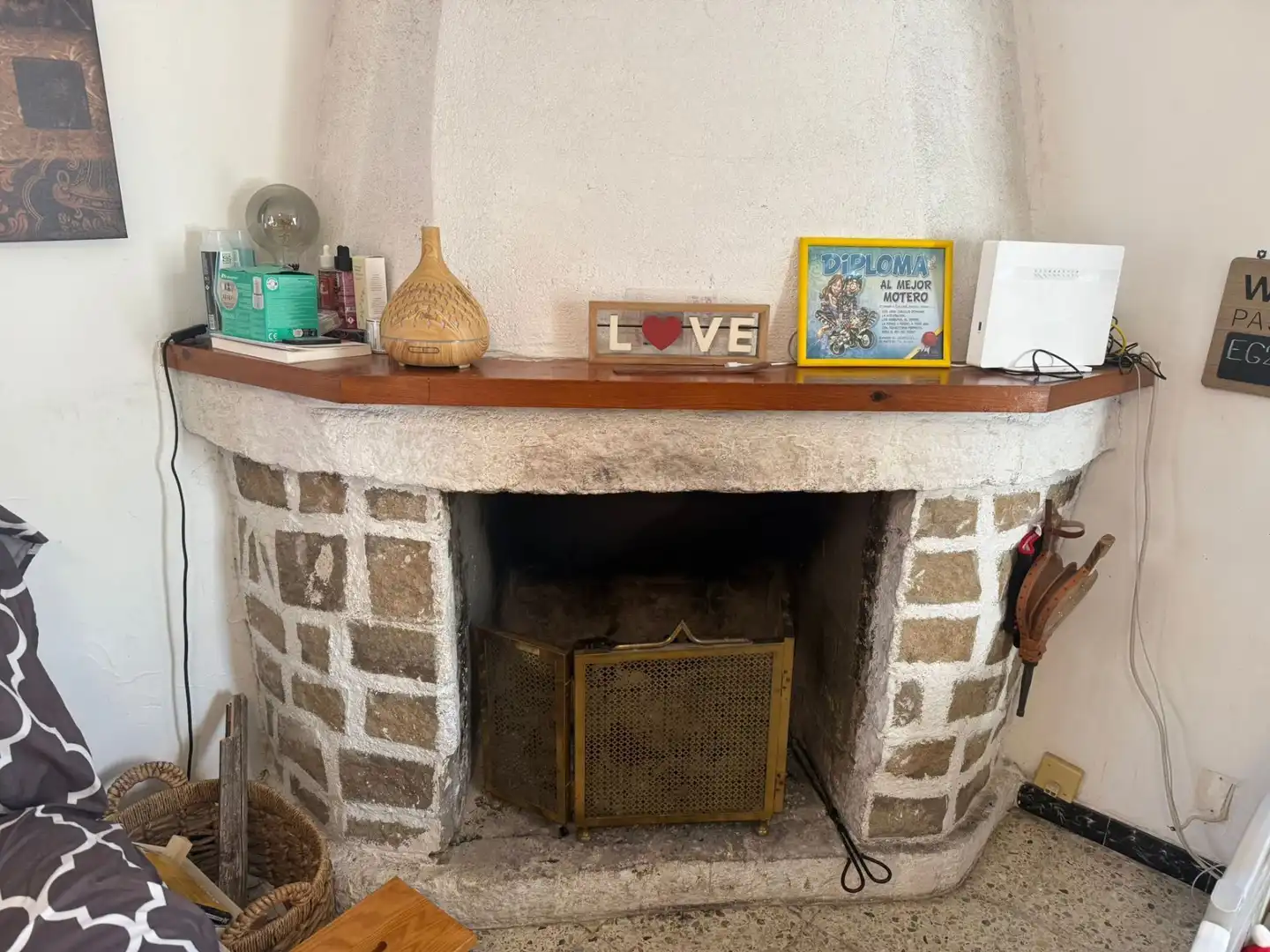 Sala d'estar de Casa o xalet en venda en Riells i Viabrea amb Calefacció, Jardí privat i Terrassa
