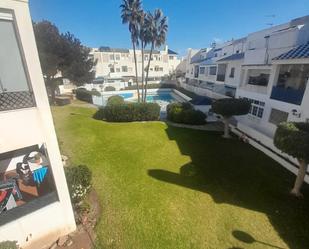 Swimming pool of Flat for sale in  Almería Capital  with Air Conditioner, Terrace and Swimming Pool