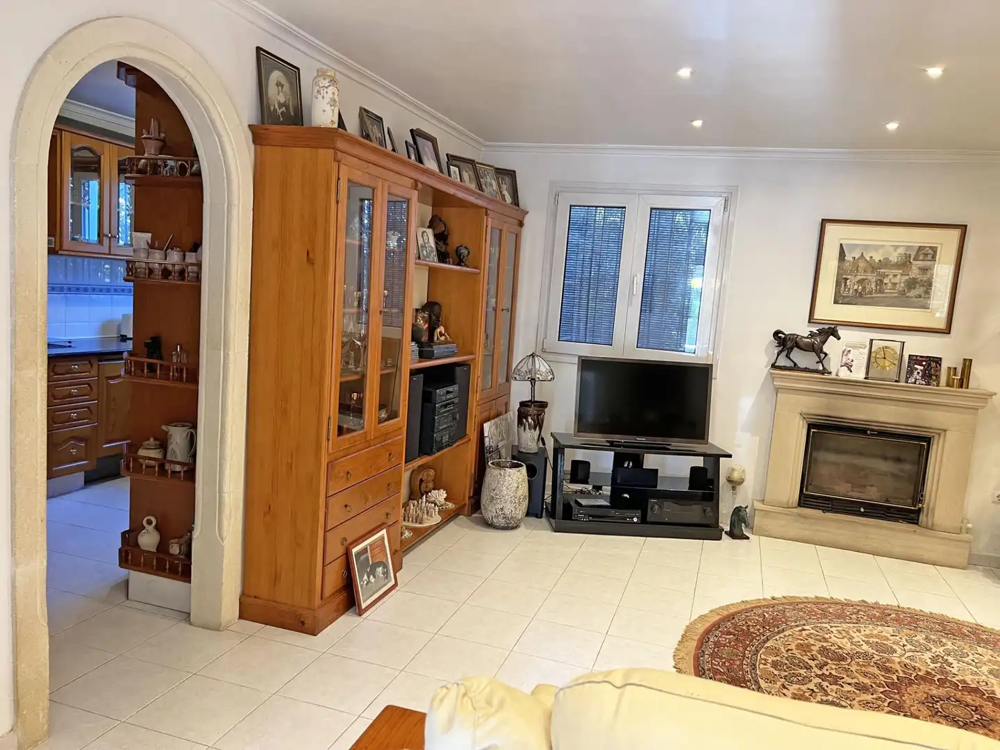 Living room of Houses for sale in Jávea / Xàbia  with Air Conditioner, Heating and Private garden